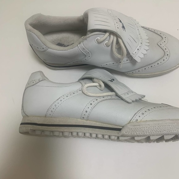 White Golf Shoes Size 9 - Picture 5 of 6